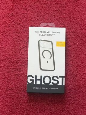 dbrand Ghost Magnetic Anti-Yellowing Clear Case for iPhone 17 Pro Max